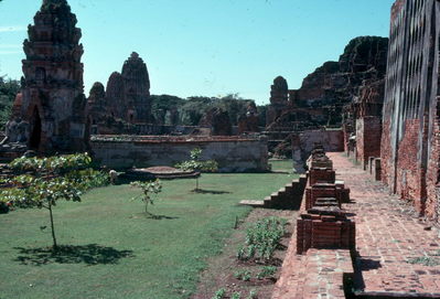 Ayuthaya ruins.