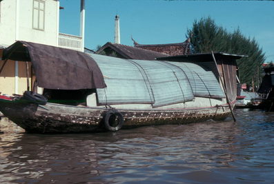 Rice barge.