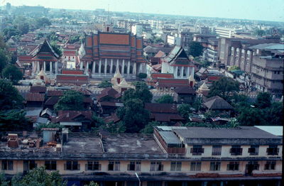 Water towers.