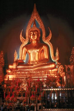 Statue of Buddha.