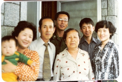 Lt. Kim's family.