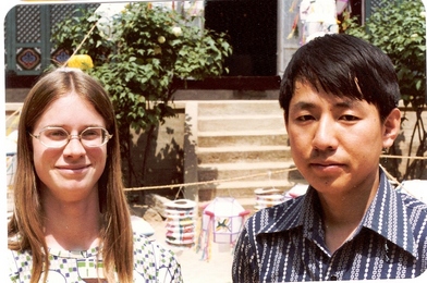 Barbara and Lt. Kim.
