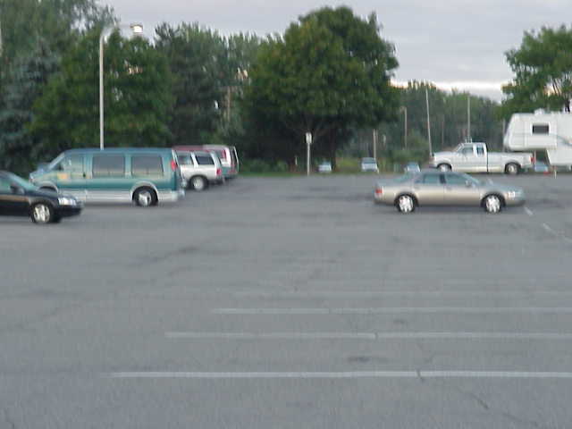 Dearborn Library Parkling Lot.
