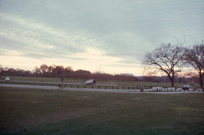Sunset on the Mall, Washington, DC.