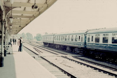 Train Station, England.