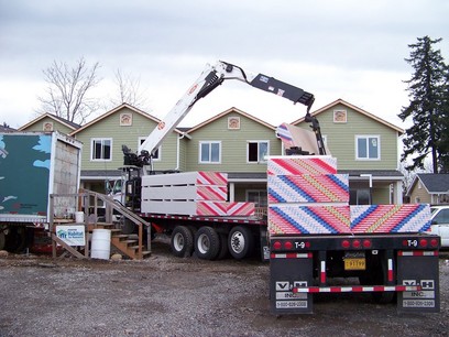 Jubilee Commons delivering drywall.