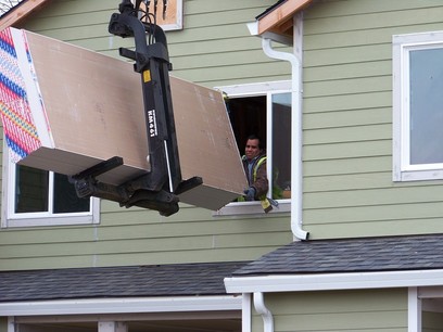 Jubilee Commons delivering drywall.