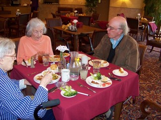 Bertha, Grace, and Larry.
