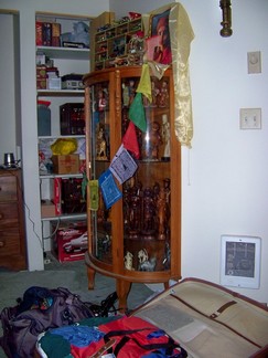 Curio Cabinet / Puja.