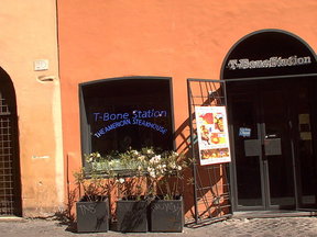 Steak House in Rome, Italy.