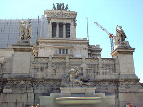 Vittorio Emanuele II Monument.