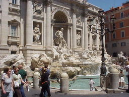 Trevi Fountain.