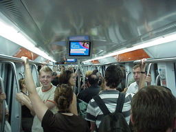 Subway, Rome, Italy.