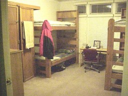 My room, Oakland Ashram, CA.