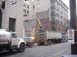 Demolished Building.