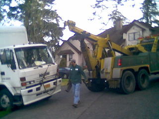 Wenching the Restore Truck.