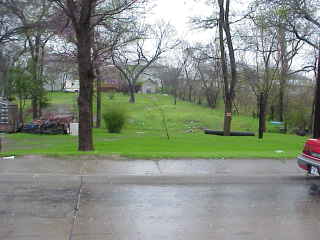 Lot spanning creek.
