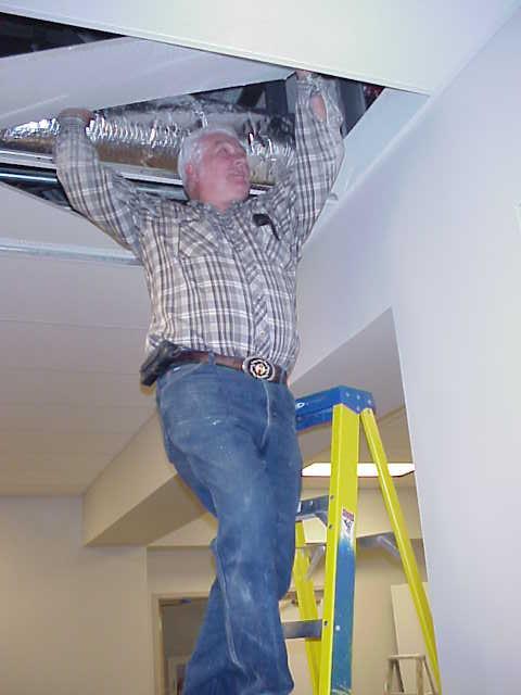 L.A., electrician.