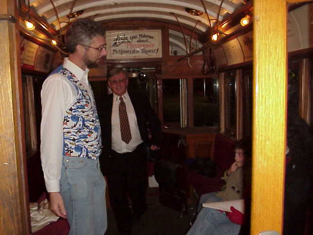 Trolley Conductor.