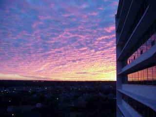Sunset from 7th Floor.