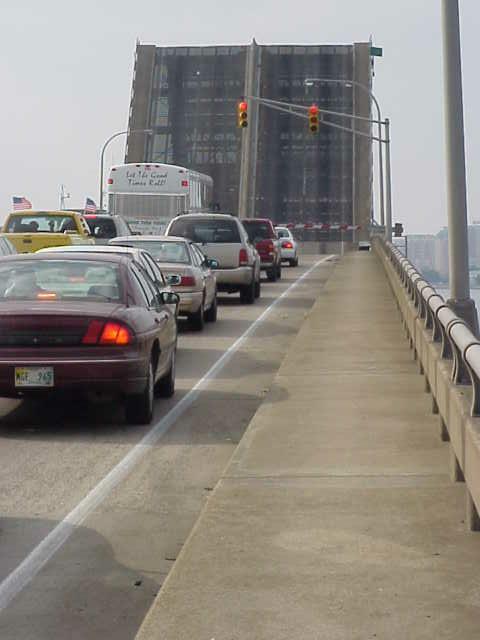 Drawbridge in Mississippi on US 90.