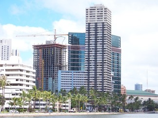 Waikiki Buildings.