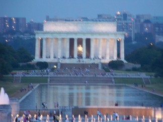 Lincoln Memorial.