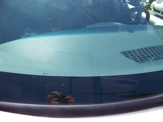 Cracked Windshield.