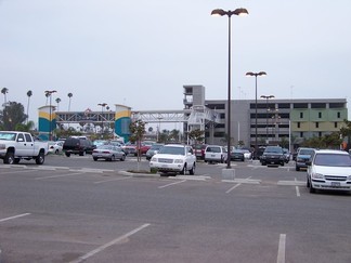 Metro-link station.