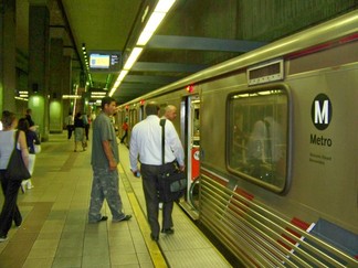 LA Metro train.