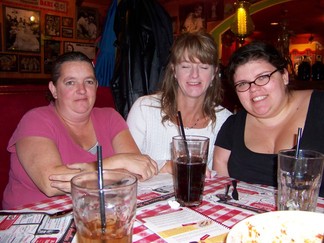 Nina's Mom, Aunt Cathy, and Nina.