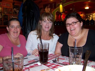 Nina's Mom, Aunt Cathy, and Nina.