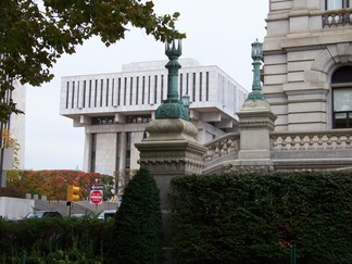 Empire State Plaza Mall.