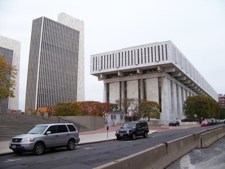 Empire State Plaza Mall.