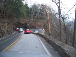 W Street down Signal Mtn, TN.