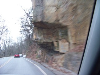 W Street down Signal Mtn, TN.