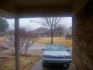 White Christmas in Denton, TX.