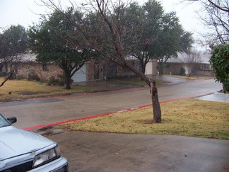 White Christmas in Denton, TX.